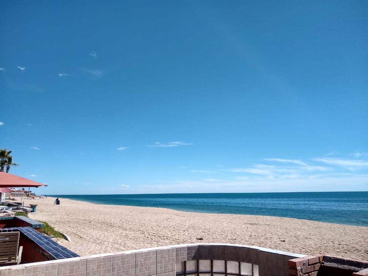 Las Brisas #8 Beachfront - On The Sand And Steps From Mannys For Tacos & Tequila Puerto Peñasco Exterior foto